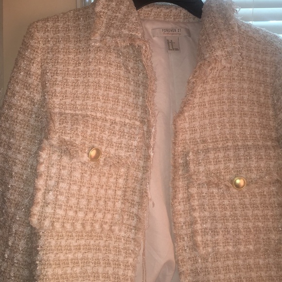 Forever 21 cropped vintage Jacket - Picture 2 of 4